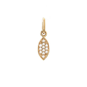 14 KT Diamond Charms tear