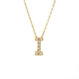 14 KT Mindy Harris Diamond Letter Necklace