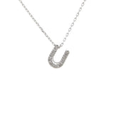 14 KT Mindy Harris Diamond Letter Necklace